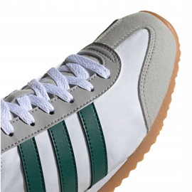 Buty adidas Vs Jog M FX0091 białe szare zielone 1