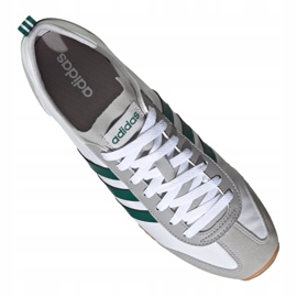 Buty adidas Vs Jog M FX0091 białe szare zielone 6