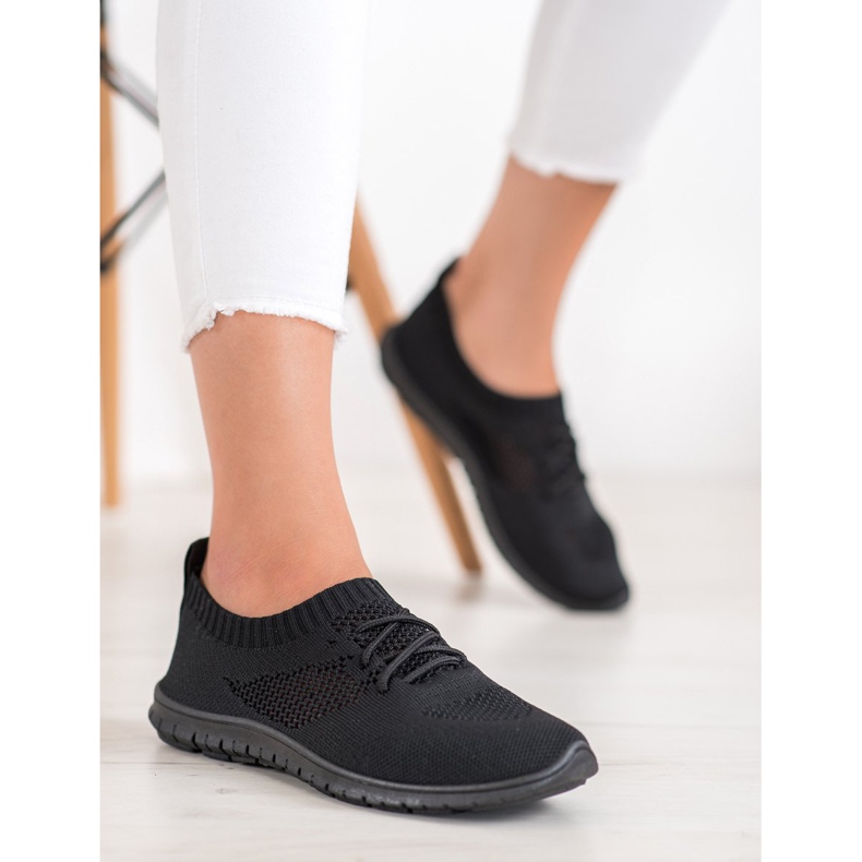 Wiązane Trampki MCKEYLOR czarne 2