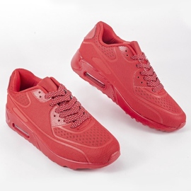 Czerwone sportowe obuwie męskie 5586-4 4