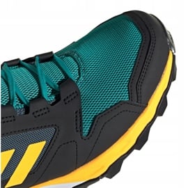Buty adidas Terrex Agravic Trail M FV2418 czarne wielokolorowe zielone żółte 3