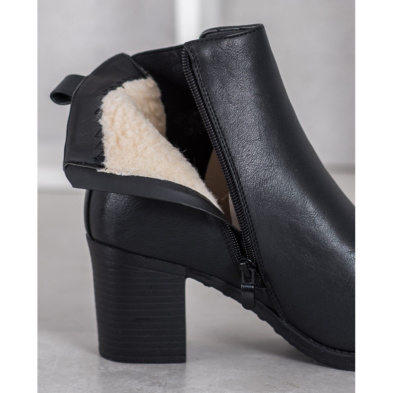 J. Star Sztyblety Na Słupku czarne 2