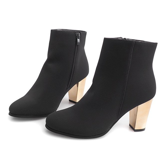 BM Botki Na Słupku B2908 Szary szare 1