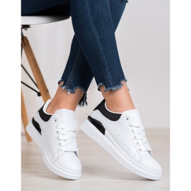 SHELOVET Modne Buty Sportowe białe 1