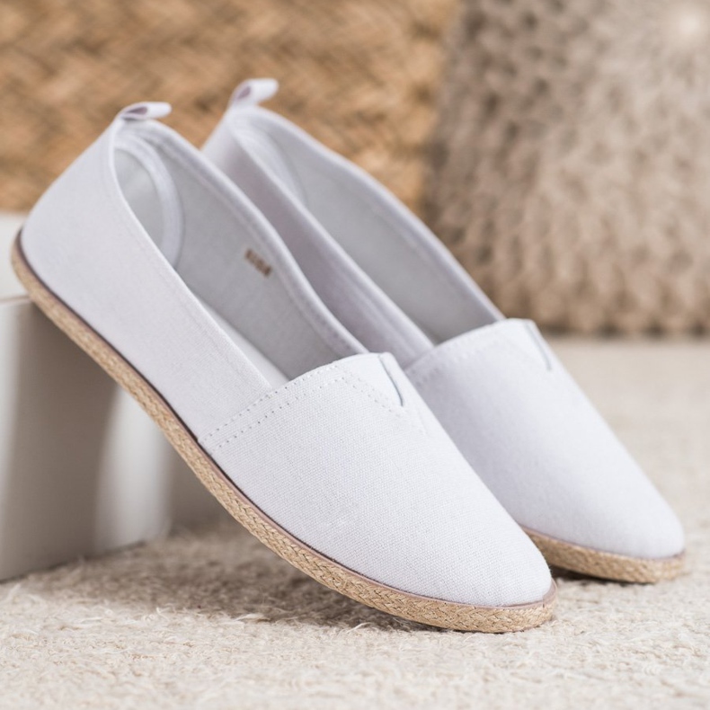 SHELOVET Szare Trampki Slip On 1