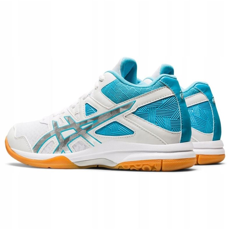 Buty do siatkówki Asics Gel Task Mt W 1072A037-102 wielokolorowe białe 1
