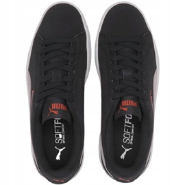 Buty Puma Smash v2 Buck Jr 365182 19 czarne 1