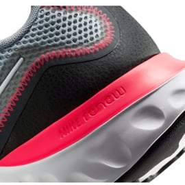 Buty biegowe Nike Renew Run M CK6357-401 czerwone wielokolorowe niebieskie 3