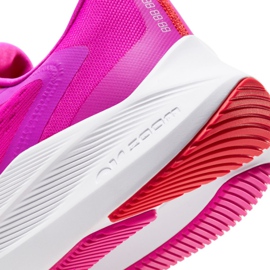 Buty do biegania Nike Zoom Winflo 7 W CJ0302-600 czerwone różowe 4
