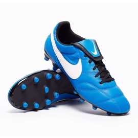 Buty piłkarskie Nike Premier Ii Fg M 917803-414 niebieskie wielokolorowe 1