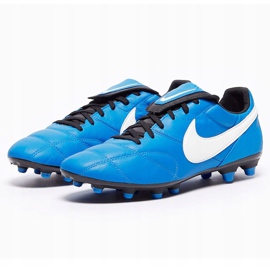 Buty piłkarskie Nike Premier Ii Fg M 917803-414 niebieskie wielokolorowe 4