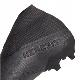 Buty piłkarskie adidas Nemeziz 19+ Fg M EH0566 czarne czarne 1