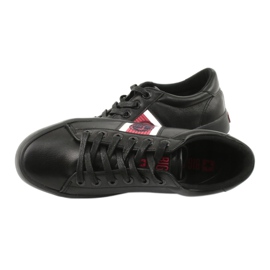 Trampki buty sportowe Big star GG174111 czarne białe czerwone 4