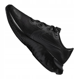 Buty biegowe Nike Renew Run Jr CT1430-005 czarne szare 2