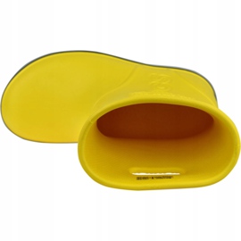 Kalosze Crocs Crocband Rain Boot Kids 205827-734 czerwone żółte 2