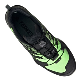 Buty adidas Terrex Swift R2 M FW9451 czarne zielone 3