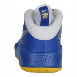 Buty do koszykówki Nike Team Hustle D 9 Jr AQ4224-404 niebieskie wielokolorowe 3