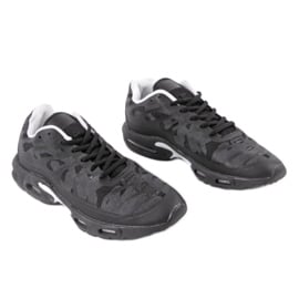 Czarne męskie obuwie sportowe 15009-P 2