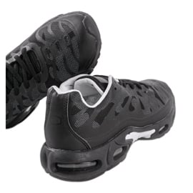 Czarne męskie obuwie sportowe 15009-P 3