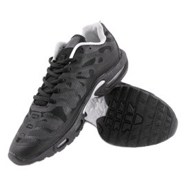 Czarne męskie obuwie sportowe 15009-P 4