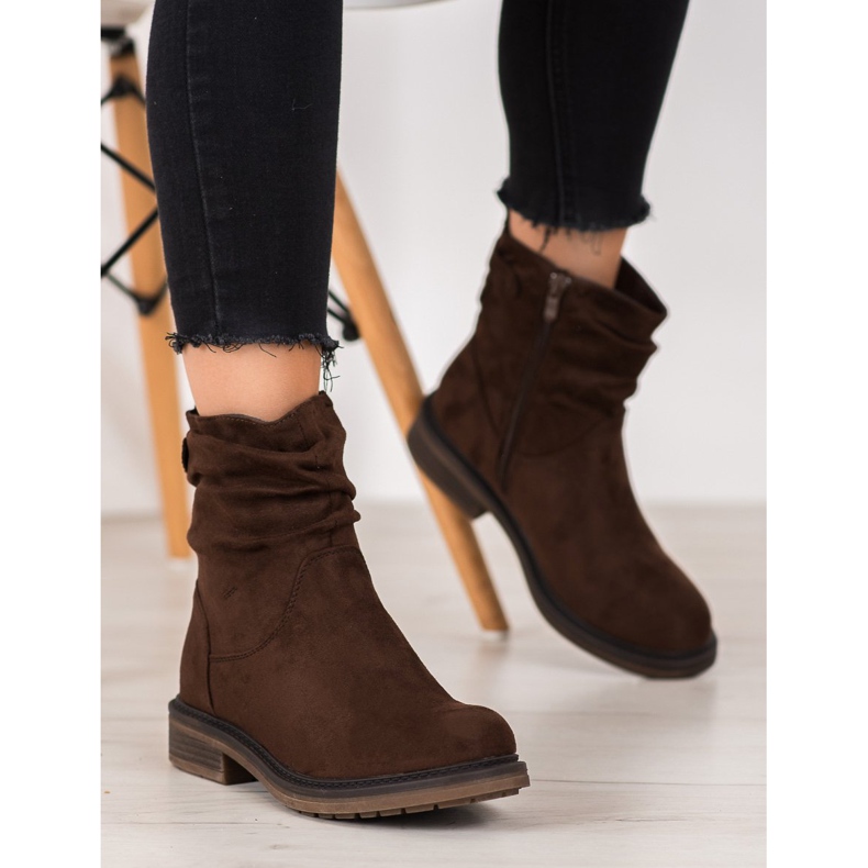 J. Star Ciemnobrązowe Workery 1