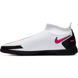 Buty piłkarskie Nike Phantom Gt Club Df Ic M CW6671-160 białe wielokolorowe 1