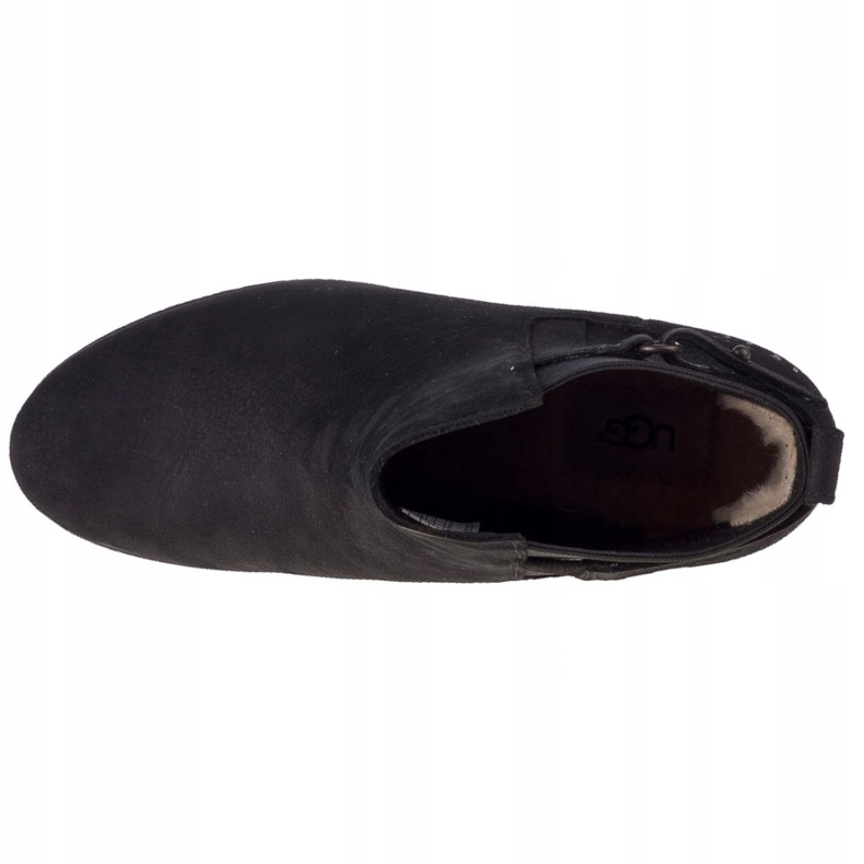 Buty Ugg W Indra W 1017423-BLK czarne szare 2