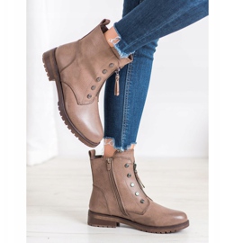 J. Star Workery Na Suwak beżowy 1