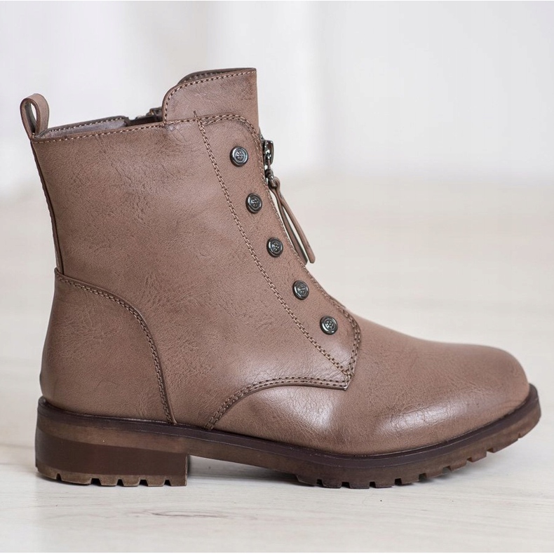 J. Star Workery Na Suwak beżowy 2