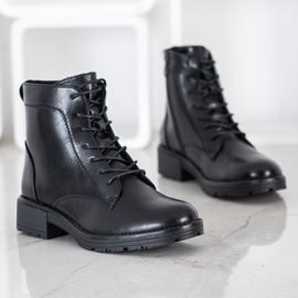 Eleganckie Traperki VINCEZA czarne 1