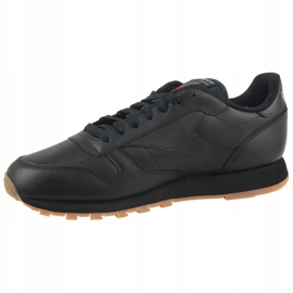 Buty Reebok Classic Lthr M 49800 czarne 1