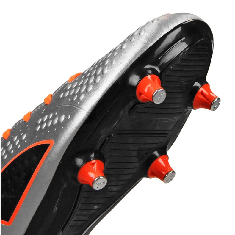 Buty piłkarskie Puma One 4 Syn Sg M 104747-01 wielokolorowe srebrny 1
