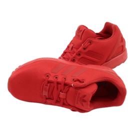 Buty adidas Originals Zx Flux Jr EG3823 czerwone 4