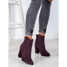 Evento Botki W Szpic fioletowe 2