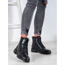 Eleganckie Traperki VINCEZA czarne 2