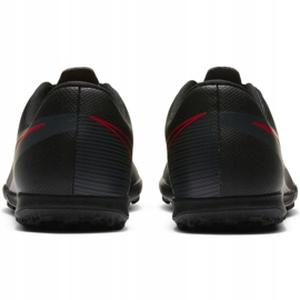 Buty piłkarskie Nike Mercurial Vapor 13 Club Tf Jr AT8177 060 czarne wielokolorowe 4