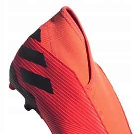Buty piłkarskie adidas Nemeziz 19.3 Ll Fg M EH1092 wielokolorowe pomarańczowe 2