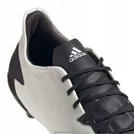 Buty piłkarskie adidas Predator 20.2 Fg Low M FW9199 białe wielokolorowe 5