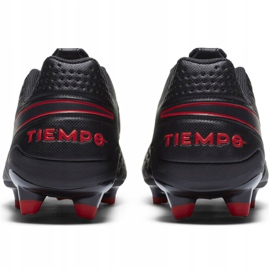 Buty piłkarskie Nike Tiempo Legend 8 Academy M FG/MG AT5292 060 czarne wielokolorowe 4