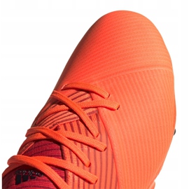 Buty piłkarskie adidas Nemeziz 19.2 Fg M EH0293 czerwone czerwone 3