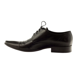 Półbuty buty męskie skórzane Pilpol 1138 czarne 1