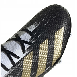Buty piłkarskie adidas Predator 20.3 Fg M FW9196 białe czarny, biały, czarny, złoty 2