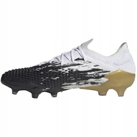 Buty piłkarskie adidas Predator Mutator 20.1 L M Fg FW9182 białe szare 2
