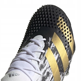 Buty piłkarskie adidas Predator 20.1 Low Sg M FW9181 białe czarny, biały, czarny, złoty 2