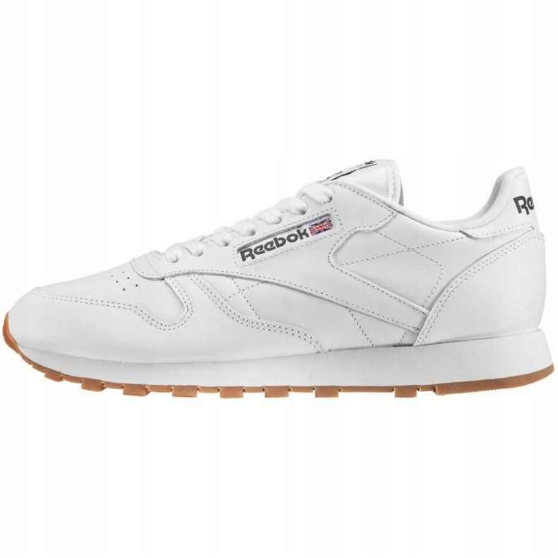Buty męskie Reebok Cl Lthr białe 49799 1
