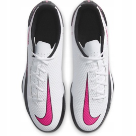 Buty piłkarskie Nike Phantom M Gt Club FG/MG CK8459 160 białe białe 1