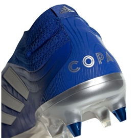 Buty piłkarskie adidas Copa 20+ Sg M EH1135 niebieskie wielokolorowe 1