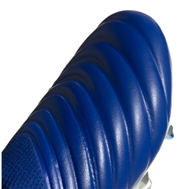 Buty piłkarskie adidas Copa 20+ Sg M EH1135 niebieskie wielokolorowe 2