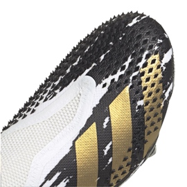 Buty piłkarskie adidas Predator 20+ Fg M FW9175 białe szary/srebrny, biały, czarny, złoty 3