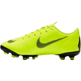 Buty piłkarskie Nike Mercurial Vapor 12 Academy Mg Jr AH7347 701 żółte 2
